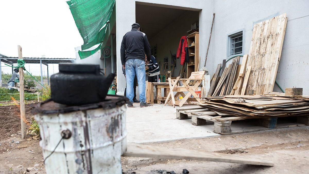 La división de Trabajo y Producción de Almafuerte II.