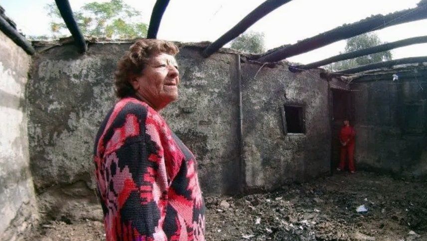 Una abuela sanjuanina usó velas porque no podía pagar la luz: se le quemó casa