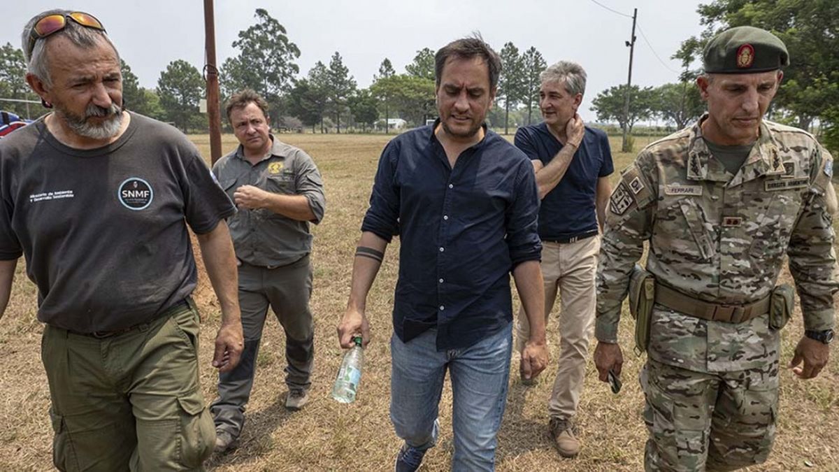 Cabandié en su llegada a Corrientes: 