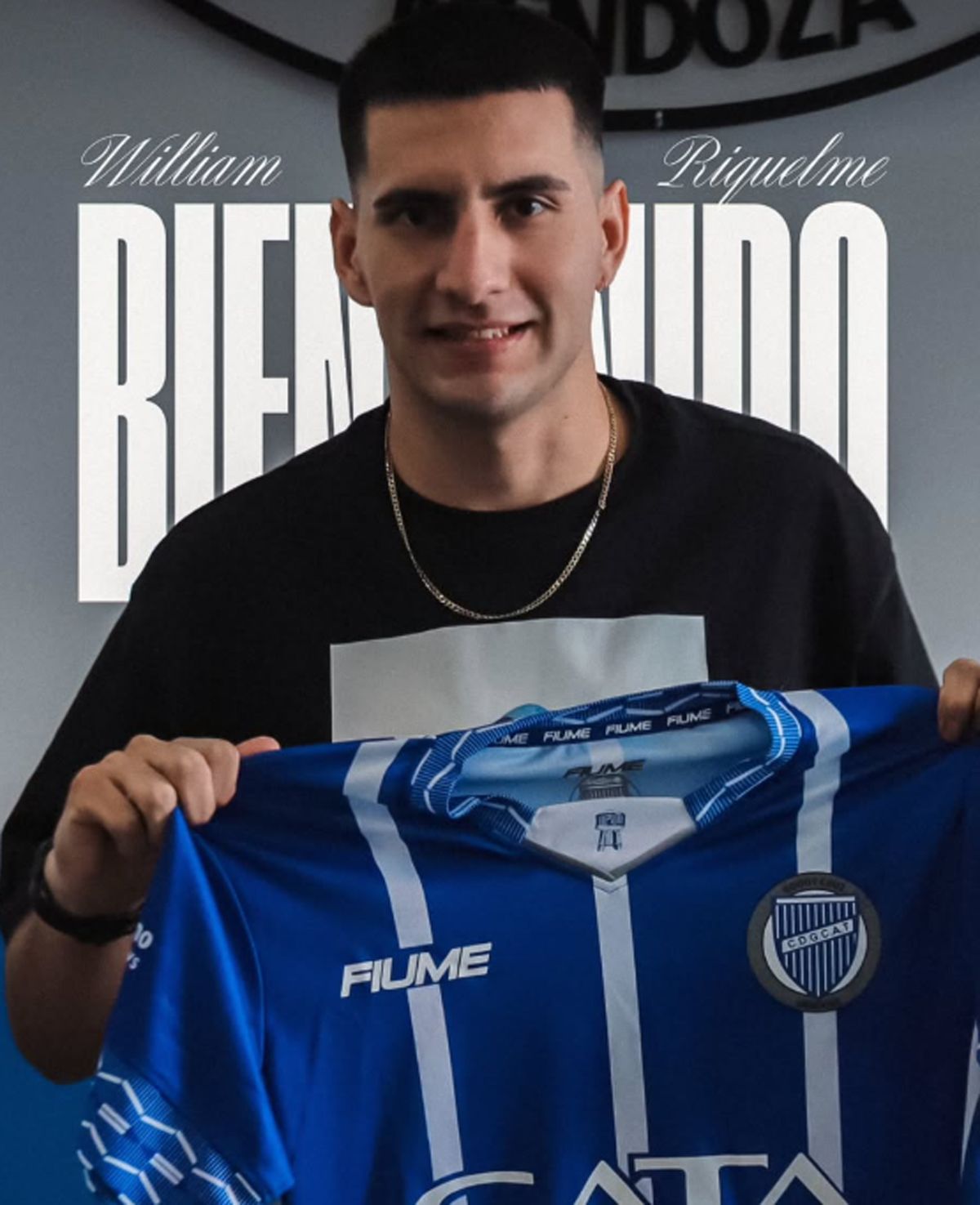 William Riquelme ya es oficialmente jugador de Godoy Cruz.