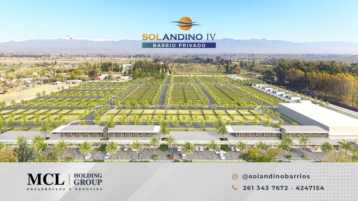Solandino IV ha lanzado la comercialización de sus lotes con ventajas de financiación para cada cliente.