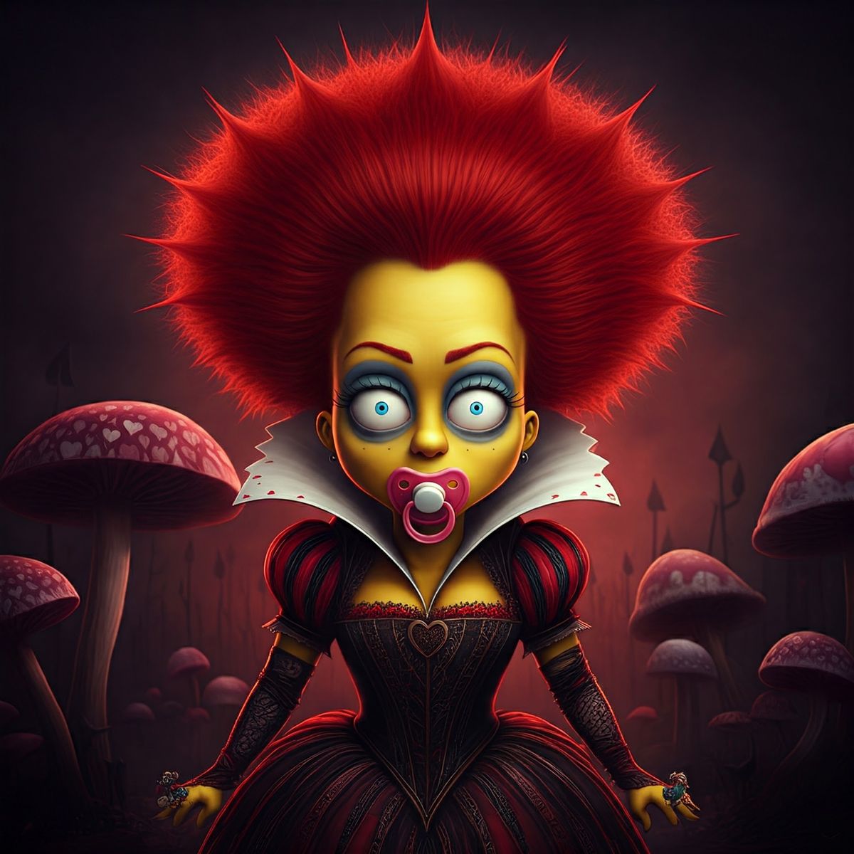 Maggie, la Reina Roja. Maggie, la Reina Roja.