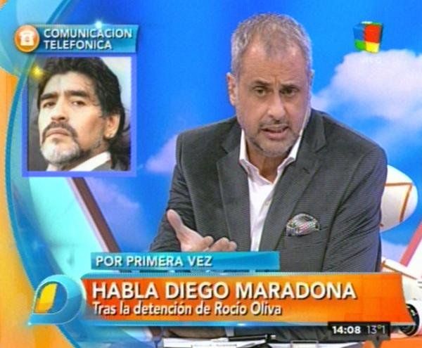 Maradona con Rial: Si me devolvía las cosas esto no pasaba