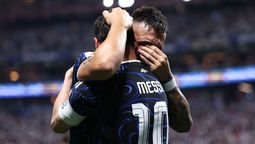 Lautaro Martínez, emocionado por su gol histórico ante Inglaterra.&nbsp;