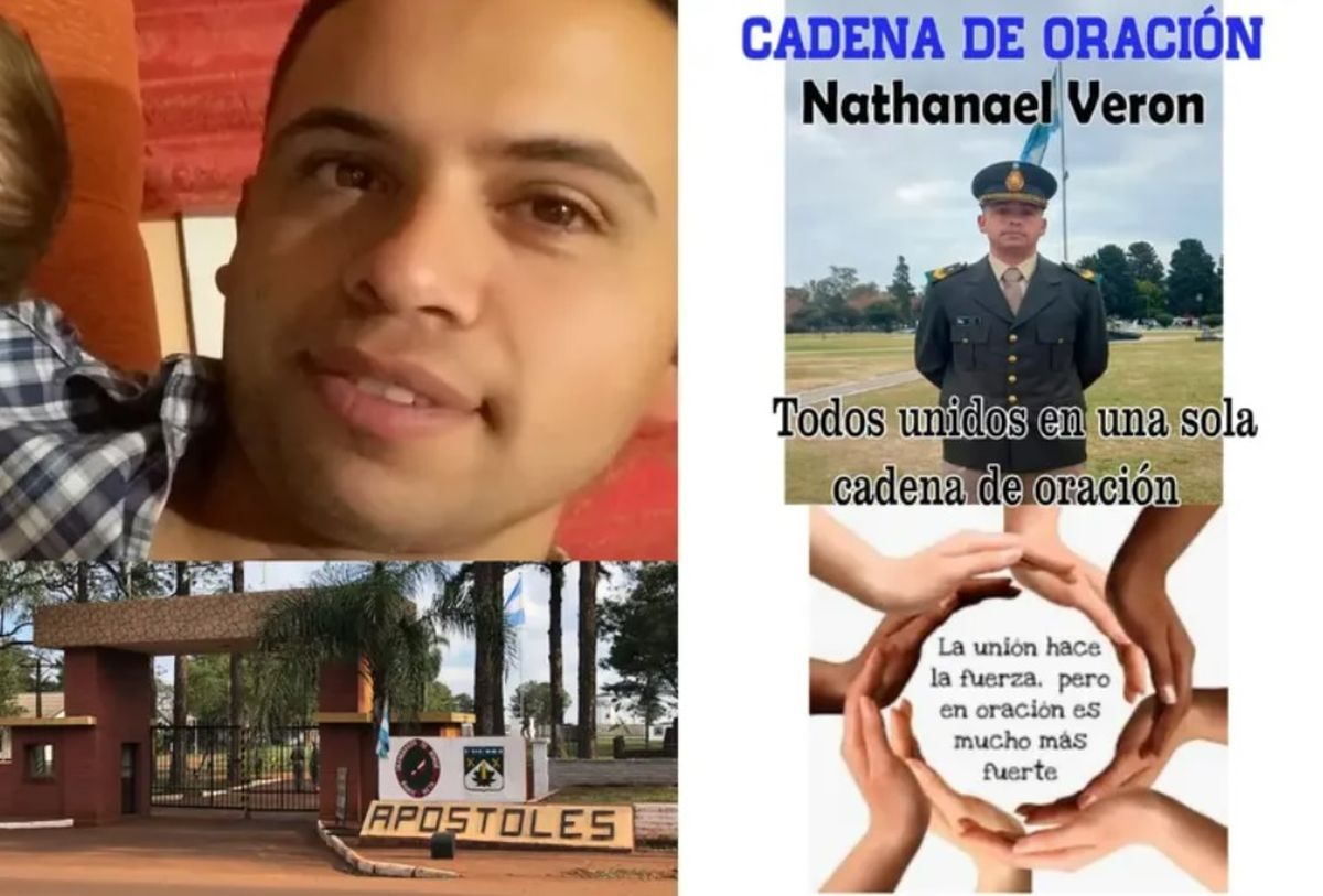 Nathanael Verón se encuentra internado en grave estado en un hospital de Misiones, por las lesiones que sufrió en la columna