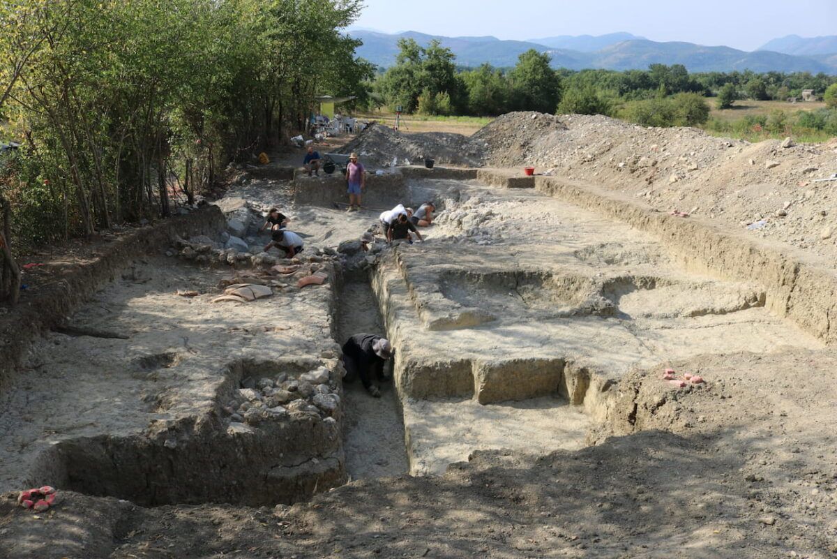 La excavación reveló las consecuencias de la furia del Imperio Romano.