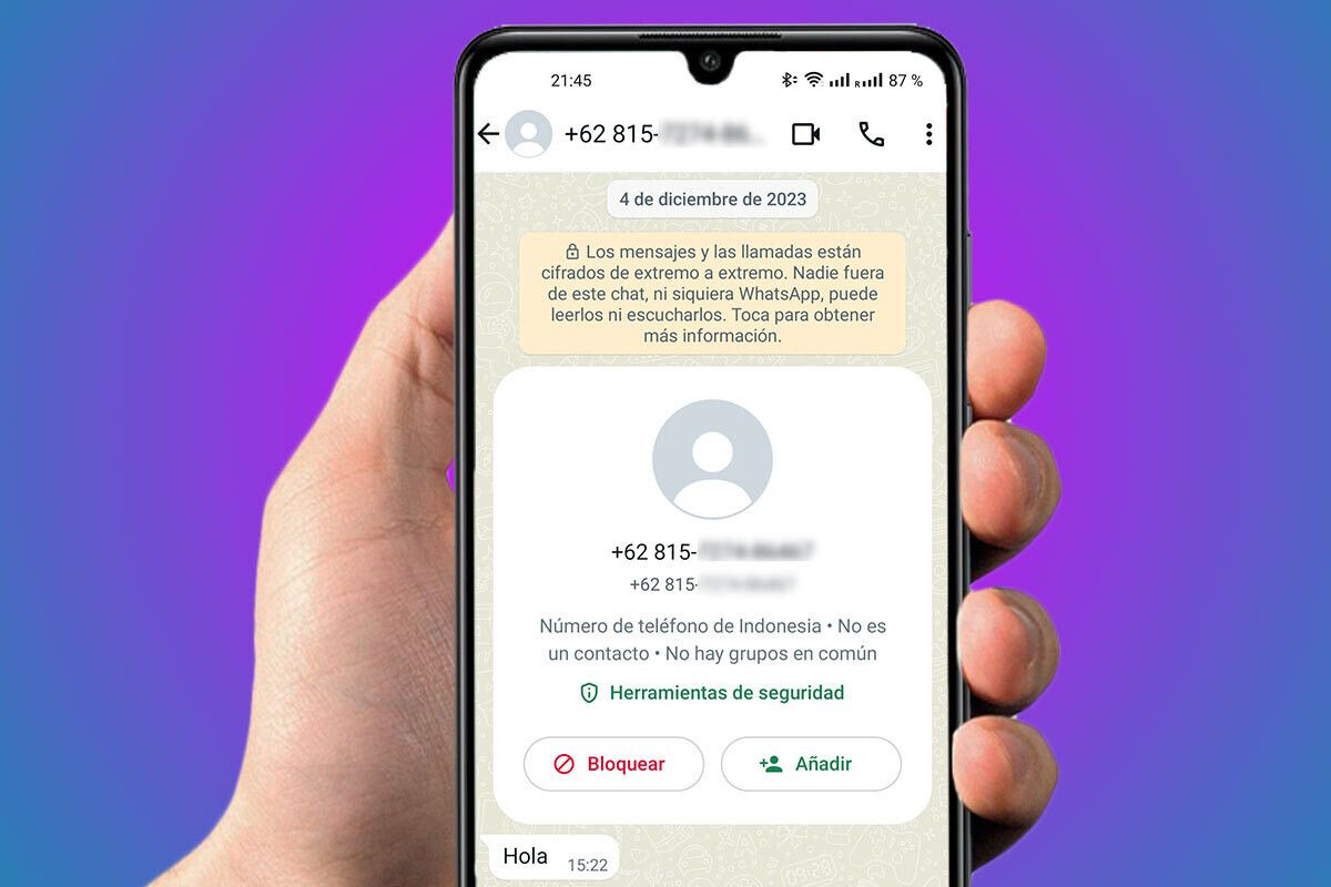 Evita estafas: cómo detectar si un número de WhatsApp es falso Evita estafas: cómo detectar si un número de WhatsApp es falso