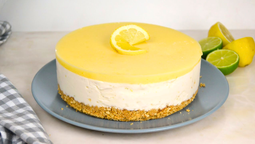 Recetas: tarta de limón sin horno. Foto: gentileza ytimg.&nbsp;