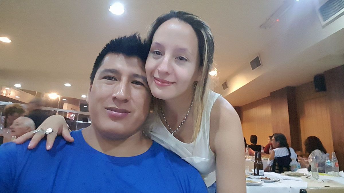 Rolando Aquino y Karen Oviedo llevaban casi 7 años en pareja.