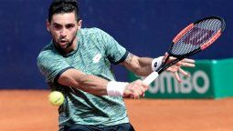 Guido Andreozzi batalló pero no pudo con Fabio Fognini