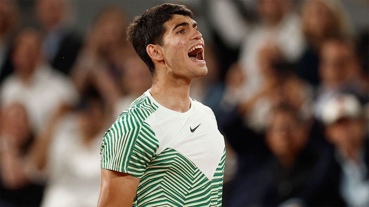 Alcaraz terminó lesionado en Roland Garros