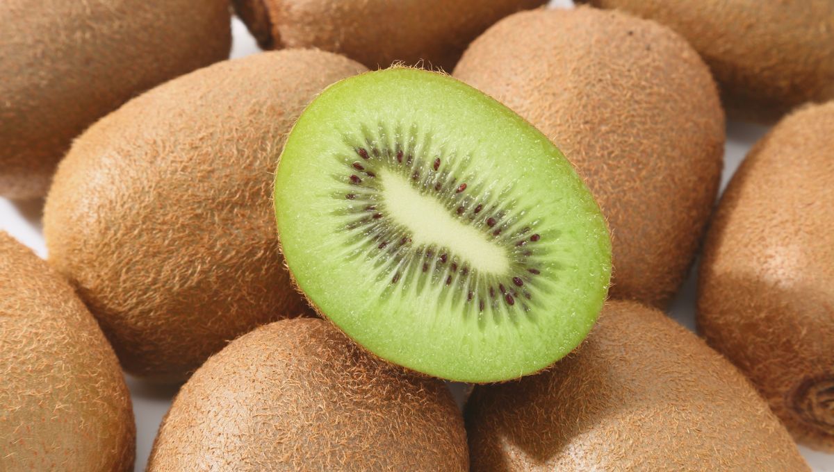 El kiwi es una fruta que contiene fibra soluble e insoluble. El kiwi es una fruta que contiene fibra soluble e insoluble. 