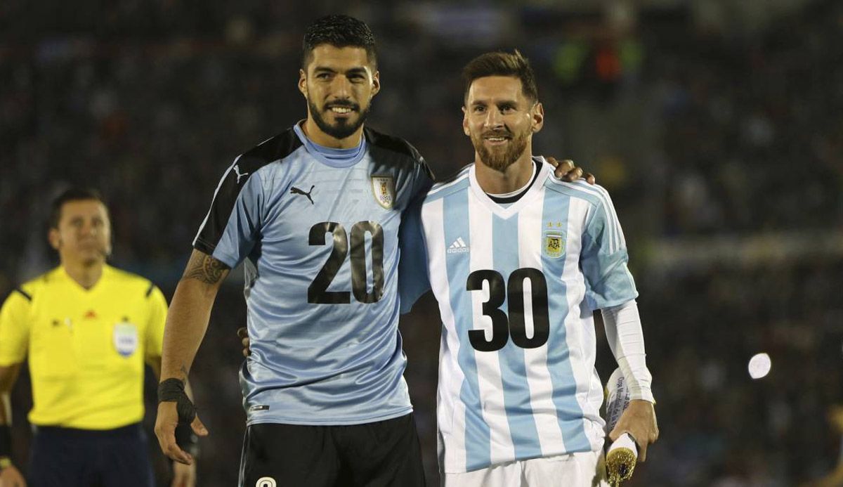 Argentina-Uruguay, con árbitro designado para la 2ª fecha