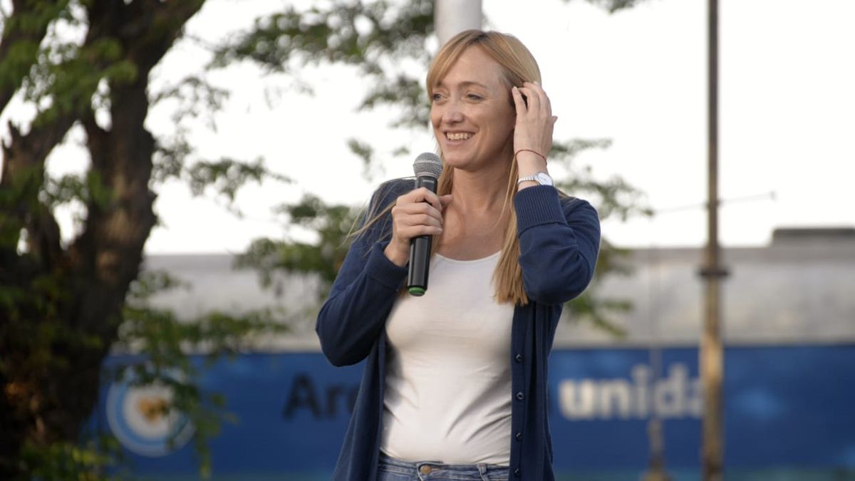 Anabel Fernández Sagasti aludió a la ausencia de autoridades radicales en la llegada del Tren Sanitario.