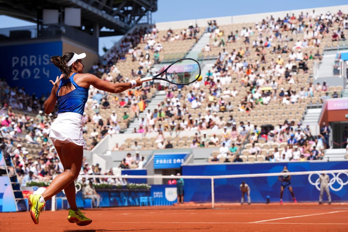 Carlé y Podoroska perdieron en dobles femenino.