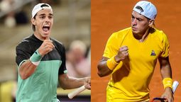 Francisco Cerúndolo y Sebastián Báez, los argentinos que siguen en carrera en Indian Wells.