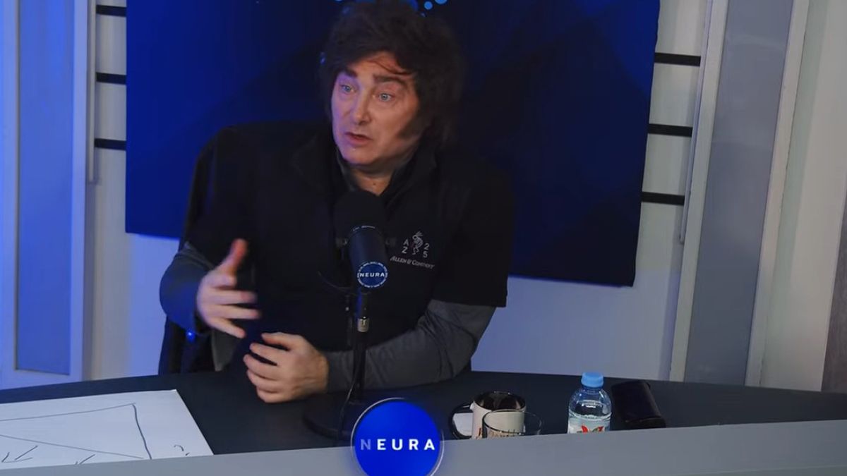 Javier Milei en Neura, el canal de Alejandro Fantino. Javier Milei en Neura, el canal de Alejandro Fantino.