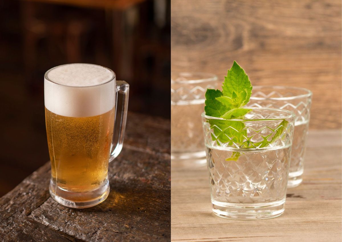 Principales difrencias entre bebidas con alcohol&nbsp;