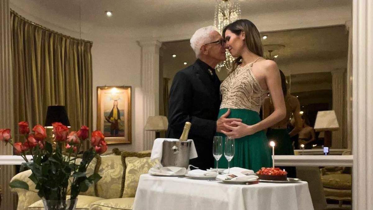 Elina y Eduardo Costantini esperan una beba