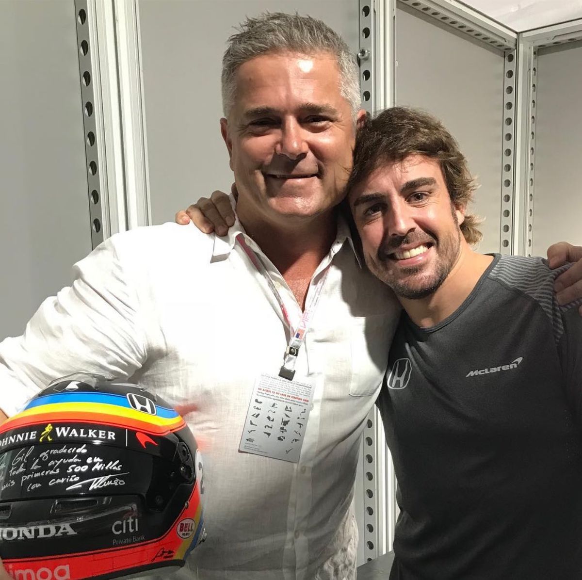 Gil de Ferran y Fernando Alonso compartieron equipo en McLaren Gil de Ferran y Fernando Alonso compartieron equipo en McLaren