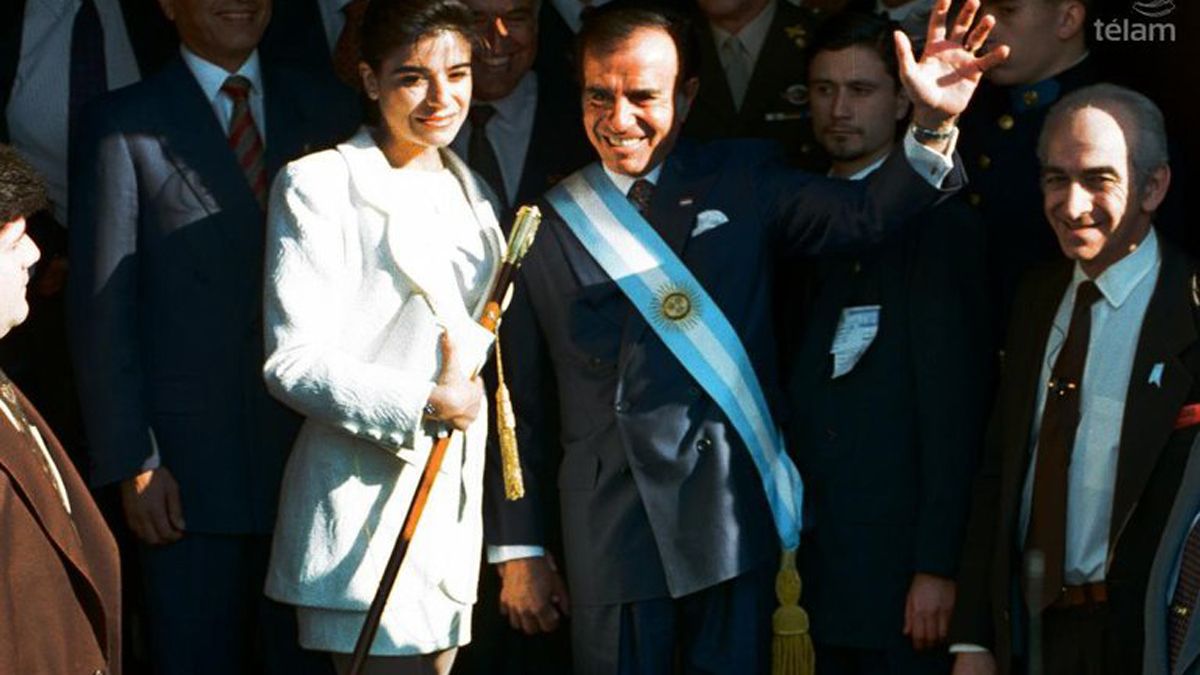 El 8 de julio 1995 asumió su segundo mandato. Menem se impuso en primera vuelta a José Octavio Bordón del FREPASO con el 49,6 de los votos.