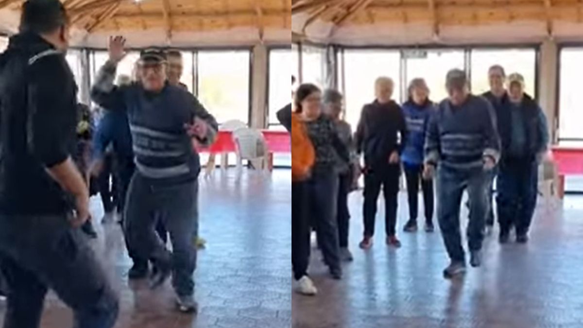 Viejos los trapos: jubilados de Mendoza tiraron unos pasos y coparon Tiktok