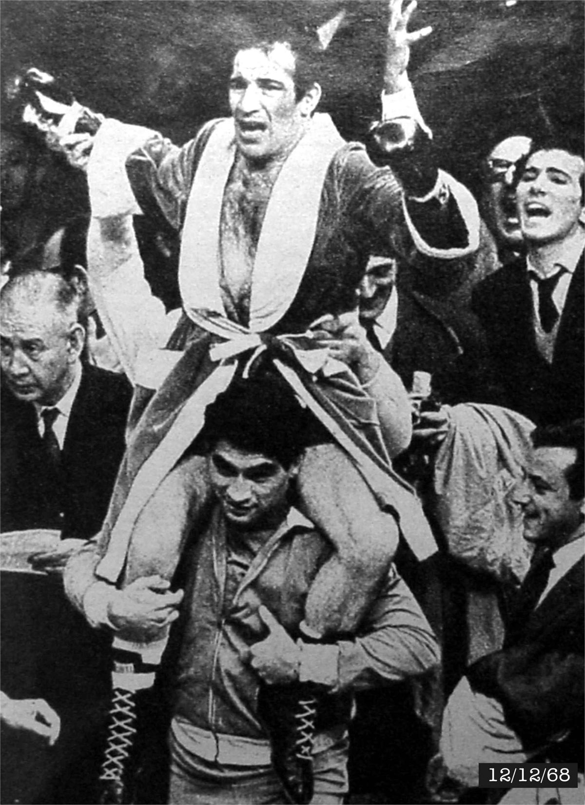 Nicolino Locche campeón del mundo en 1968 Nicolino Locche campeón del mundo en 1968