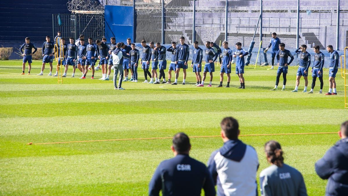 El equipo entrenó bajo las órdenes de Alfredo Berti. El equipo entrenó bajo las órdenes de Alfredo Berti.