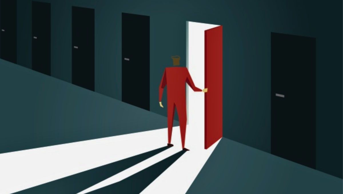 Mientras algunos ven una sola puerta posible, el cerebro pesimista analiza múltiples caminos antes de avanzar, anticipando riesgos incluso en las opciones más prometedoras. Mientras algunos ven una sola puerta posible, el cerebro pesimista analiza múltiples caminos antes de avanzar, anticipando riesgos incluso en las opciones más prometedoras.