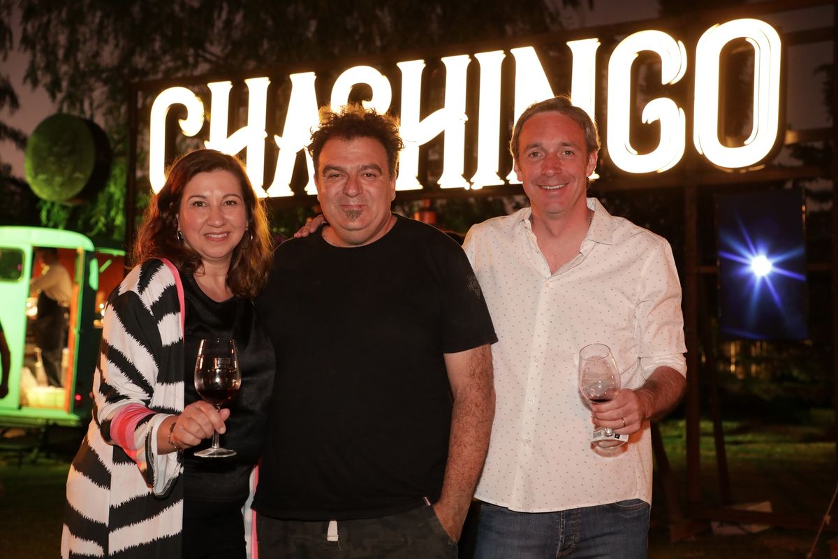 María Sance, Alejandro Vigil y Fernando Gabrielli fundaron hace una década la feria de vinos Chachingo Wine Fair. María Sance, Alejandro Vigil y Fernando Gabrielli fundaron hace una década la feria de vinos Chachingo Wine Fair.