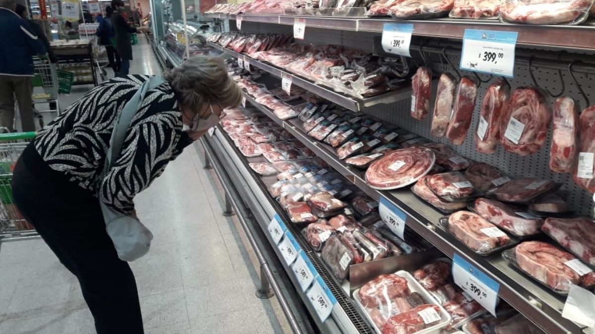 Cuántos kilos de carne se pueden comprar por mes con un salario promedio