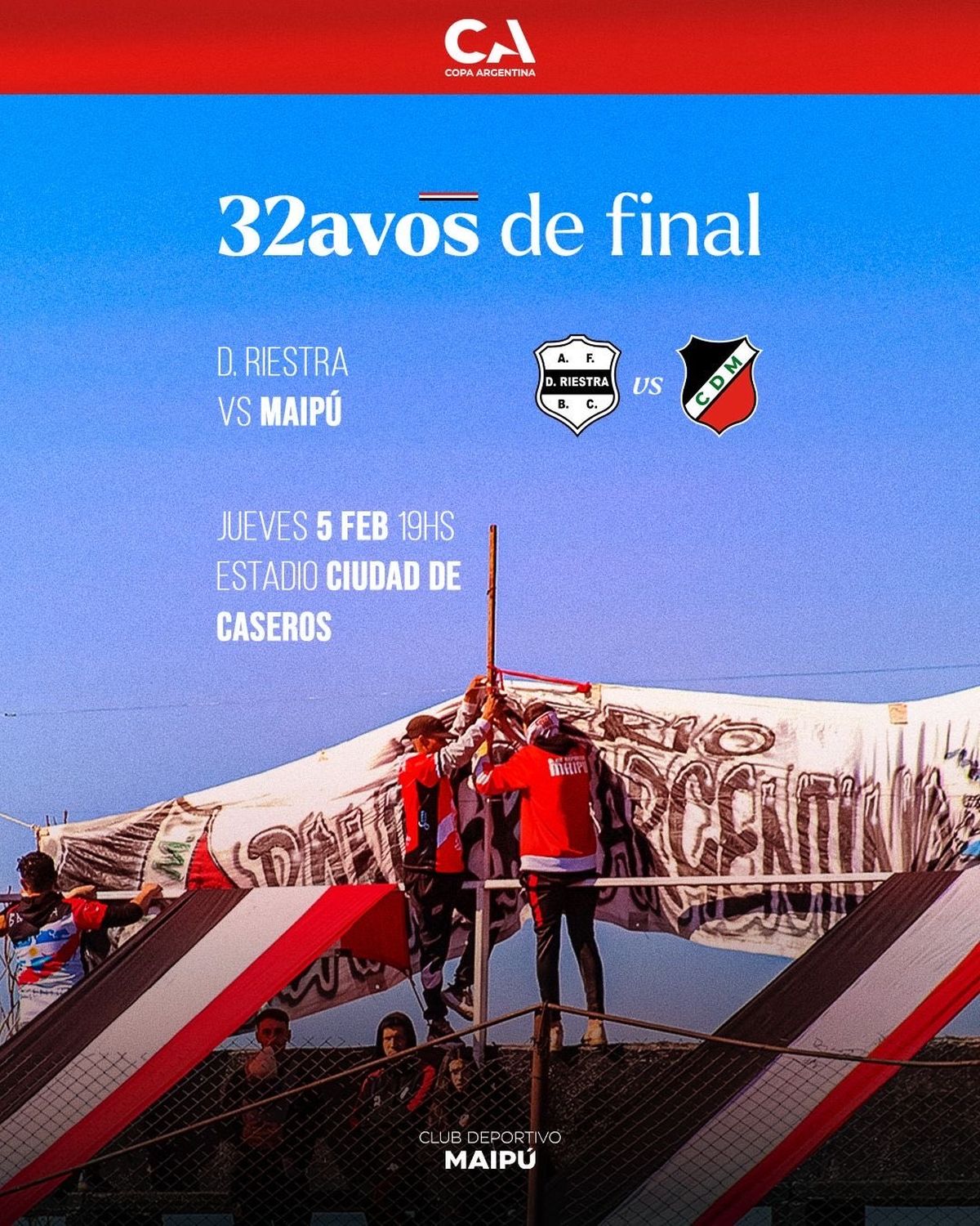 Deportivo Maip&uacute; iniciar&aacute; el 2026 jugando la Copa Argentina.