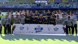 Así formará Boca frente al Barcelona