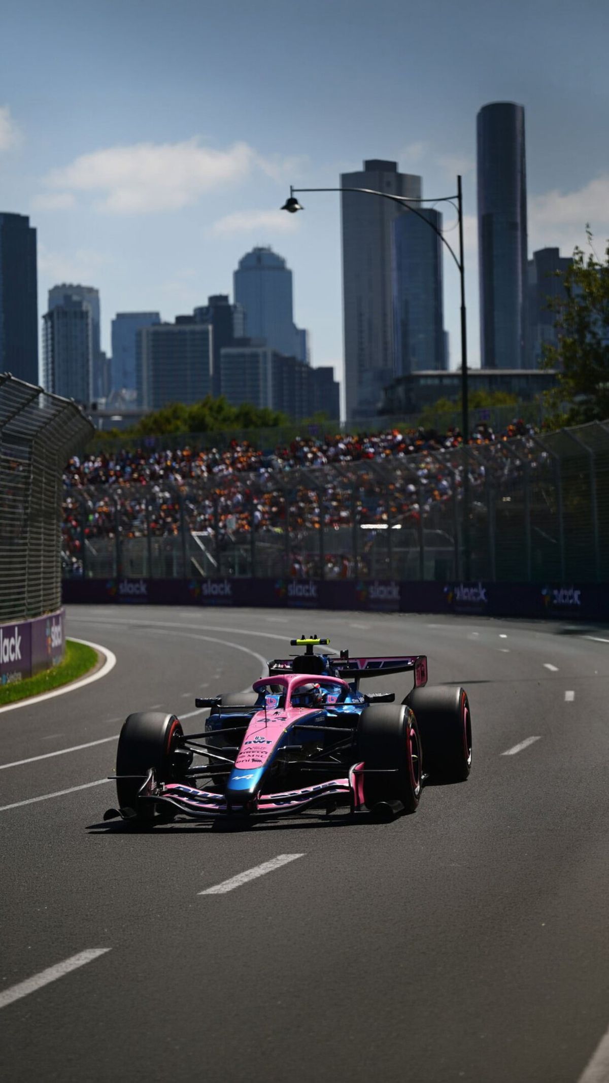 Franco Colapinto tuvo la primera jornada de actividad con su nuevo Alpine.