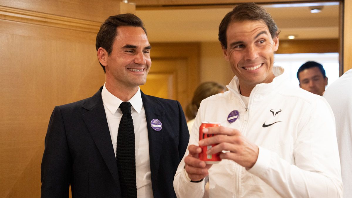Roger Federer y Rafael Nadal siempre han mantenido una buena relación afuera de las canchas.
