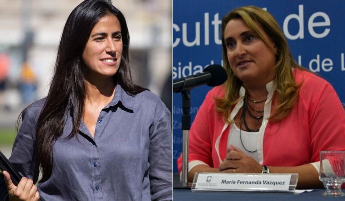 Jimena de la Torre y María Fernanda Vázquez buscan representar a los abogados en el Consejo de la Magistratura nacional.