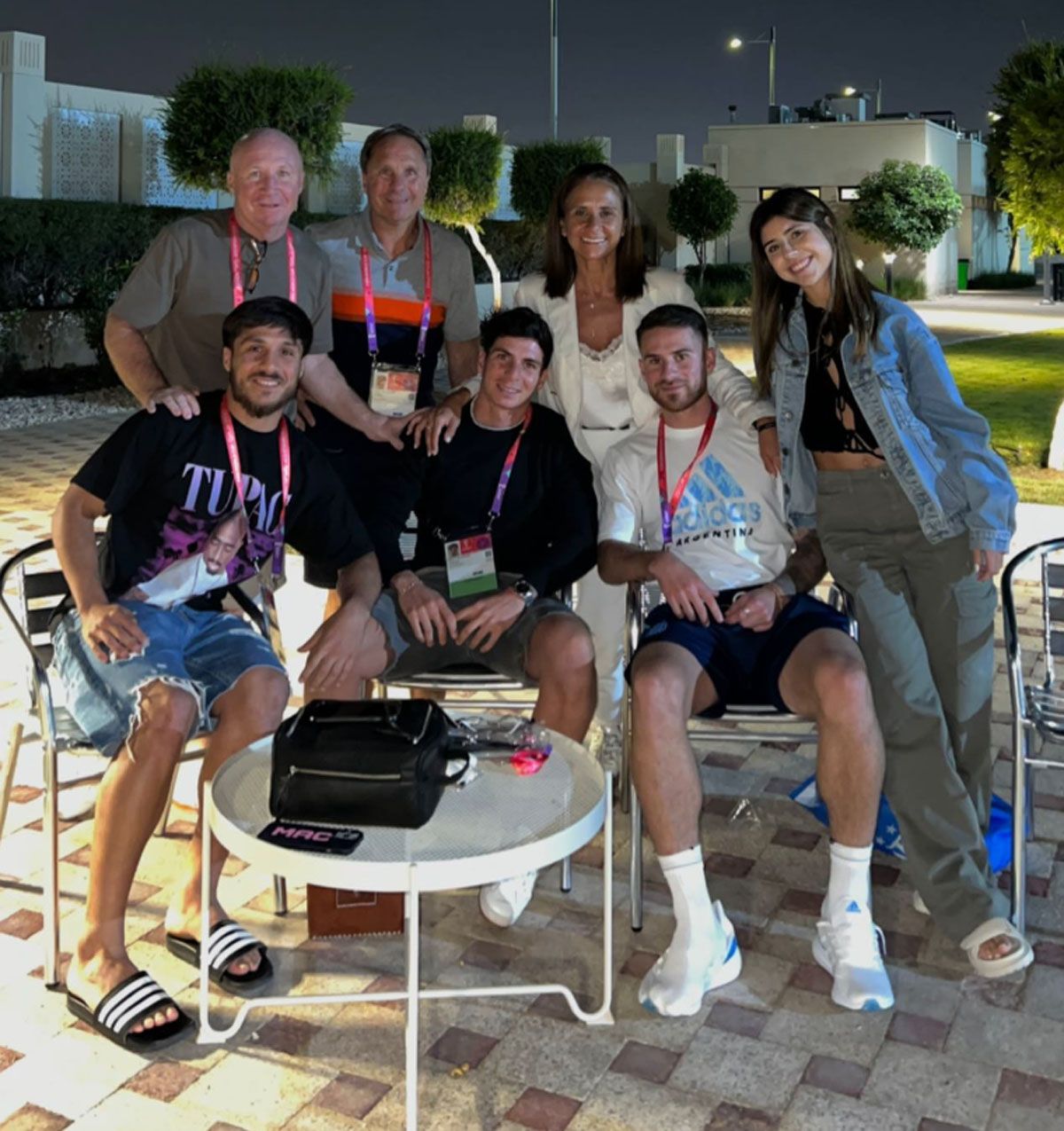 Los Mac Allister en la concentración de la Selección argentina en el Mundial Qatar 2022