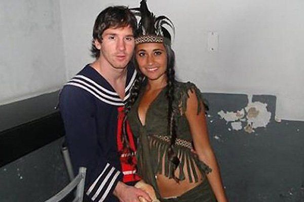 Messi festejó disfrazado de Kiko