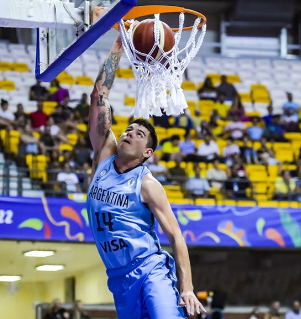 Gabriel Deck fue otra vez el goleador de Argentina