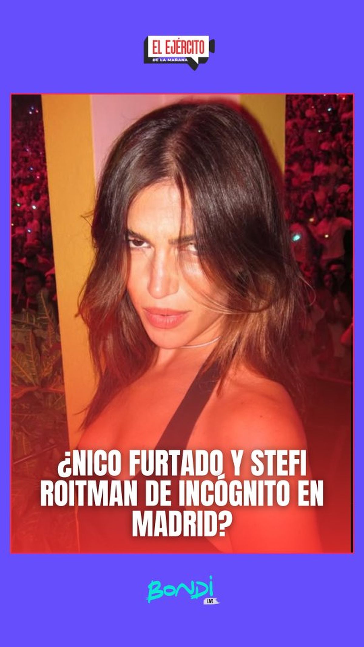 Cómo fue el encuentro de Stefi Roitman y Nicolás Furtado en Madrid. Cómo fue el encuentro de Stefi Roitman y Nicolás Furtado en Madrid.