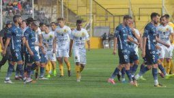 Los jugadores de la Lepra tuvieron un gran gesto con sus colegas de Olimpo