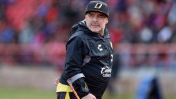 Llegó el jefe: Maradona volvió a México