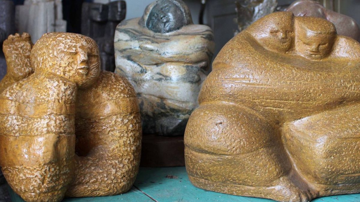 Una de las obras de artista plástica Elvira Gutiérrez. Una de las obras de artista plástica Elvira Gutiérrez.