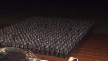 La impactante coreografía de 