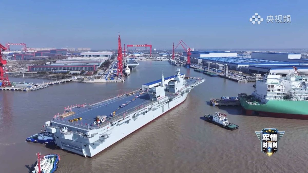 China busca dominar la guerra en los mares. China busca dominar la guerra en los mares.