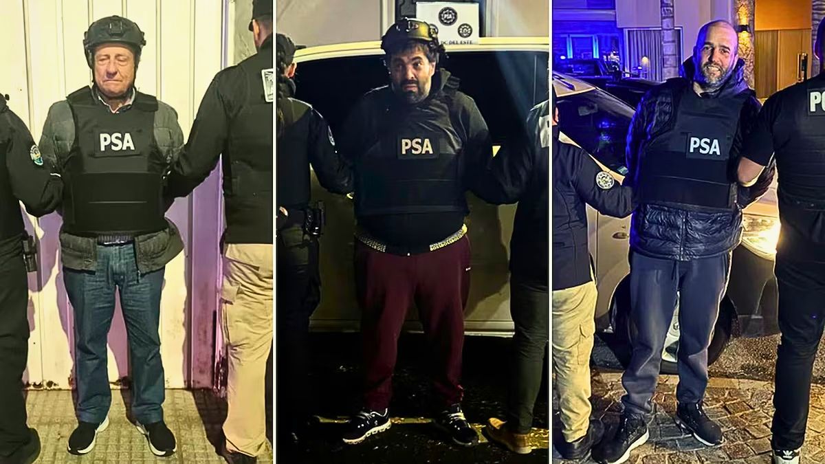 Algunos de los detenidos del Clan García Furfaro por el fentanilo contaminado.