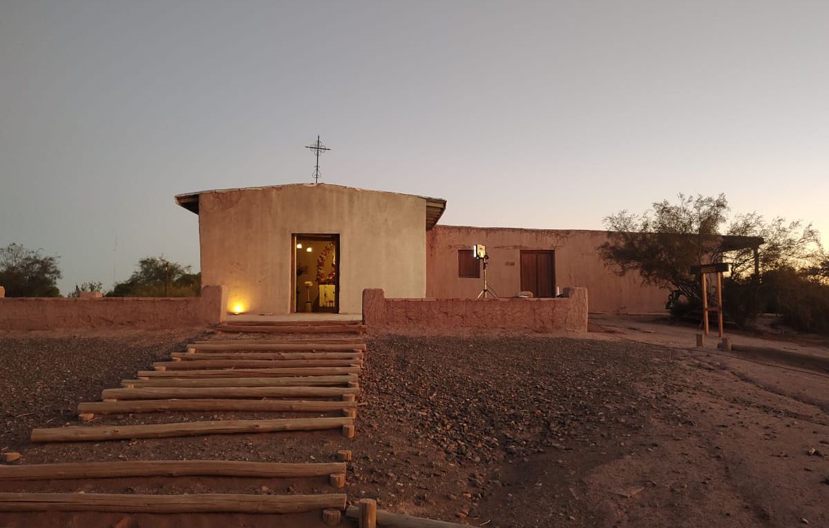 La cabalgata también pasa por la Capilla Vieja Asunción, en medio del Secano en Lavalle. La cabalgata también pasa por la Capilla Vieja Asunción, en medio del Secano en Lavalle.