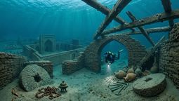 Revolución arqueológica en Europa: hallaron un reino de piedra en el fondo de un lago Revolución arqueológica en Europa: hallaron un reino de piedra en el fondo de un lago
