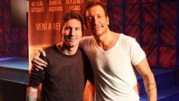 Messi sorprendió a todos en un video de Nico Vázquez