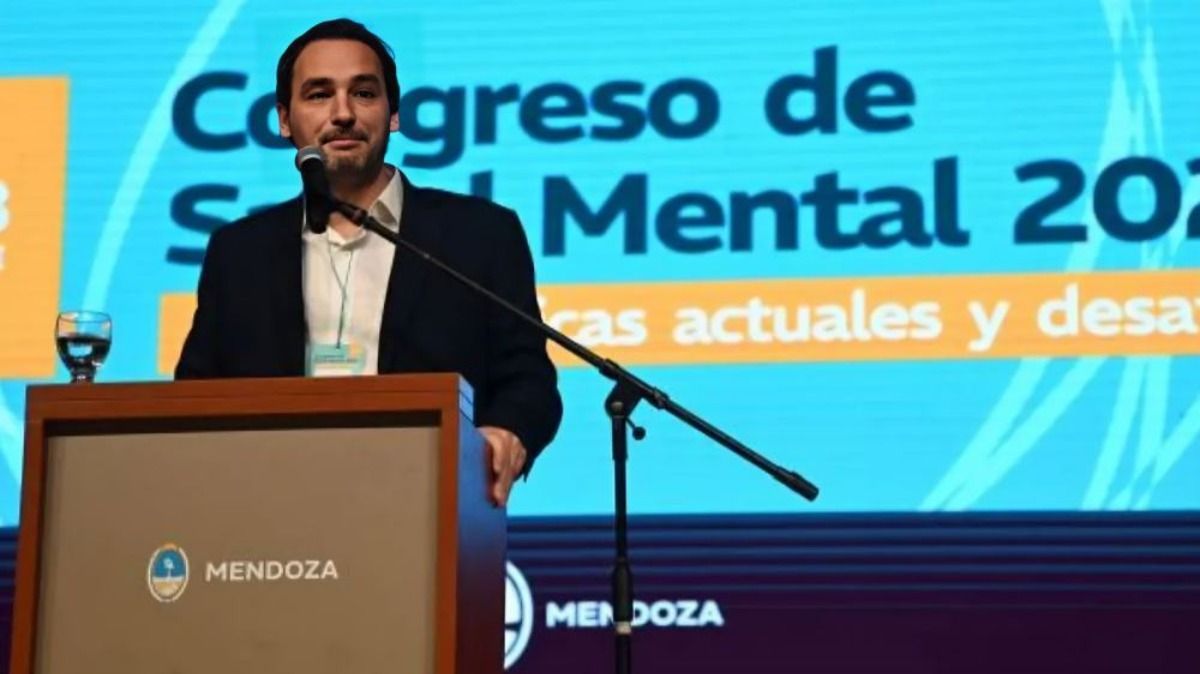 Rodolfo Montero repasó las acciones concretas para la prevención en los problemas de Salud Mental en Mendoza.